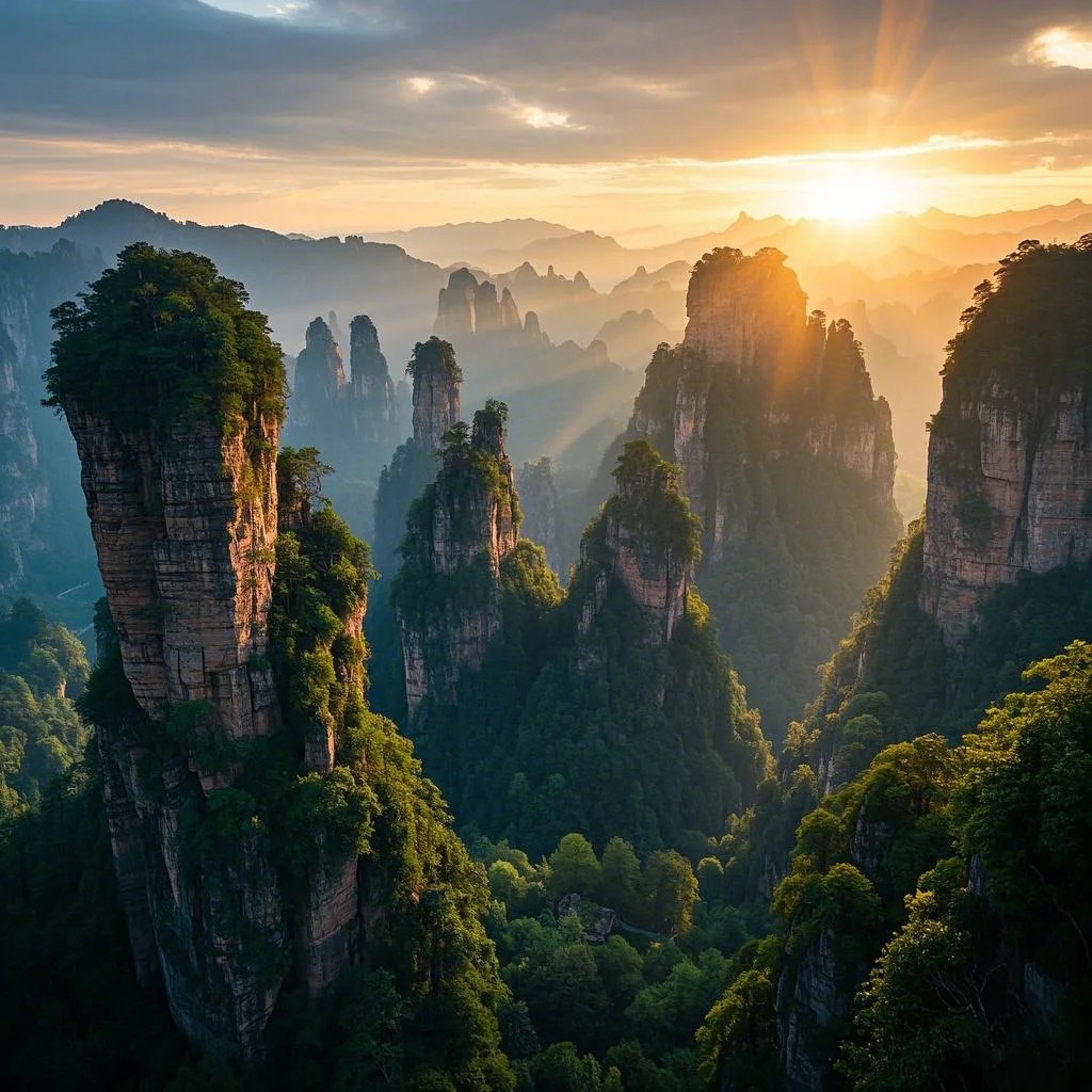Zhangjiajie Scenery