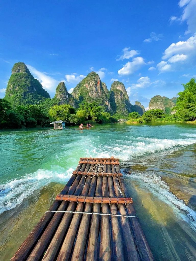 Guilin and Yangshuo Li River view with iconic karst mountains — one of China’s top natural wonders — PandaPower Travel