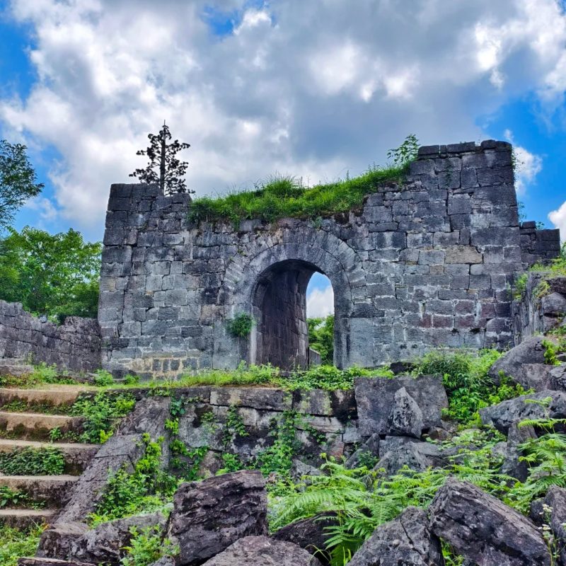 Hailongtun Heritage Site, Guizhou Stone ruins of Hailongtun in Guizhou, a UNESCO cultural heritage site