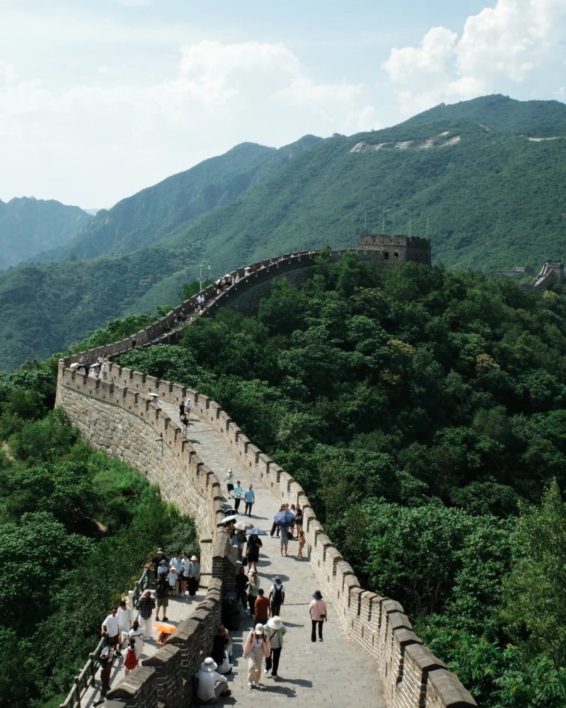 Mutianyu Great Wall in Beijing on an 18-day China heritage private tour