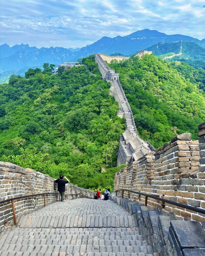 Mutianyu Great Wall near Beijing, featured in a 12-day private China tour itinerary