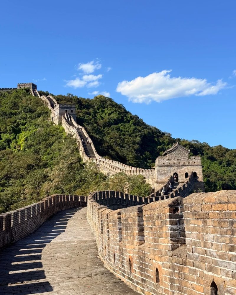 Mutianyu Great Wall near Beijing on a private tour