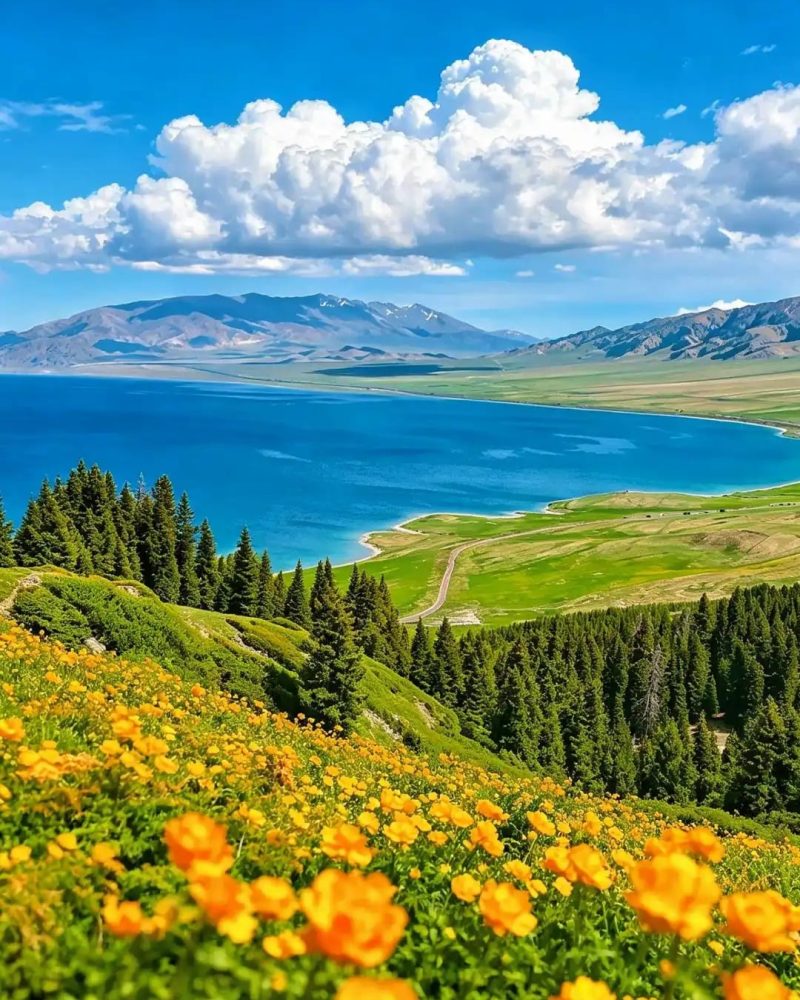 Sayram Lake, Xinjiang
