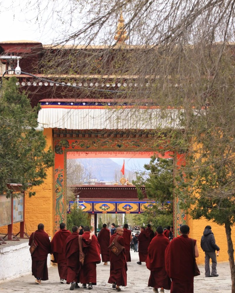 Sera Monastery in Lhasa during Tibet acclimatization
