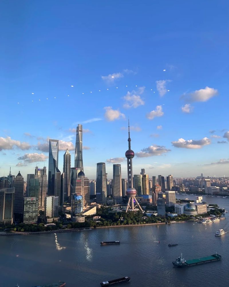 Shanghai skyline and Pudong district, final stop of a 12-day private China tour