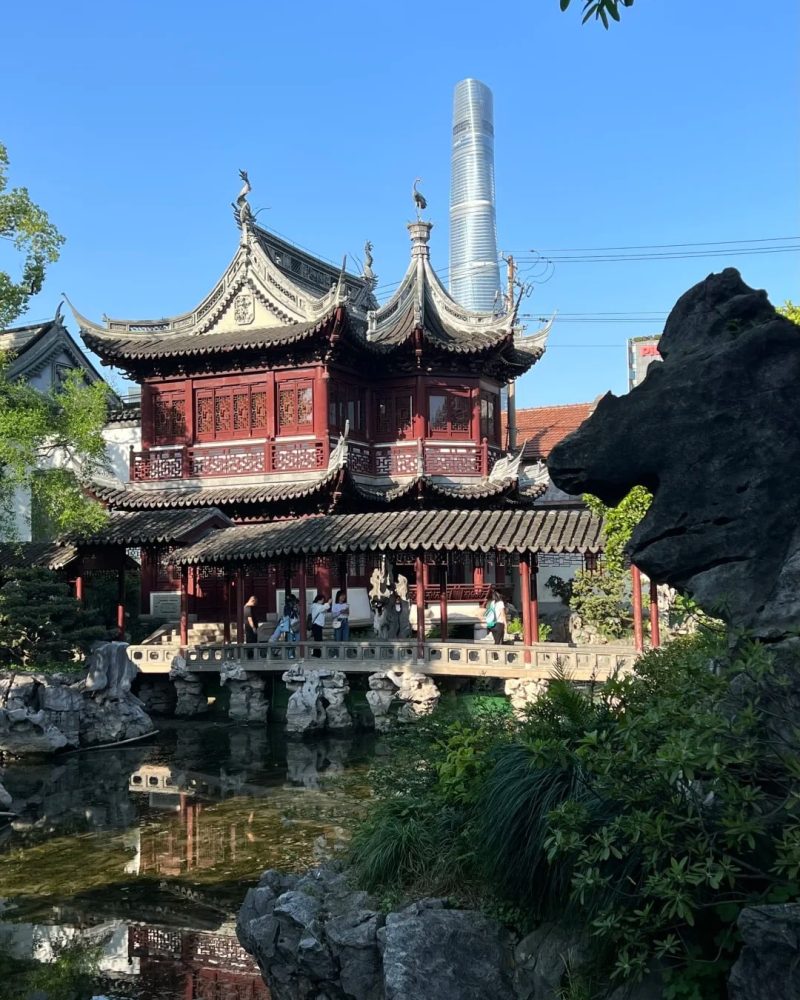 Yu Garden in Shanghai during a 30-day private China grand tour