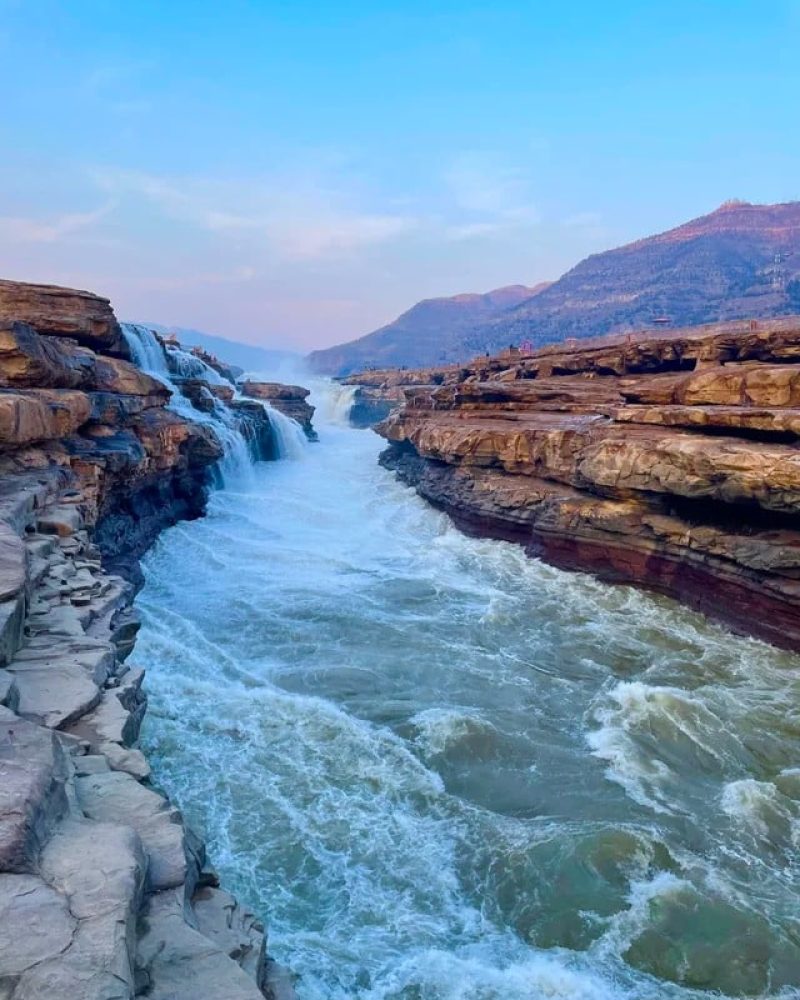 Hukou Waterfall on the Yellow River in Shanxi