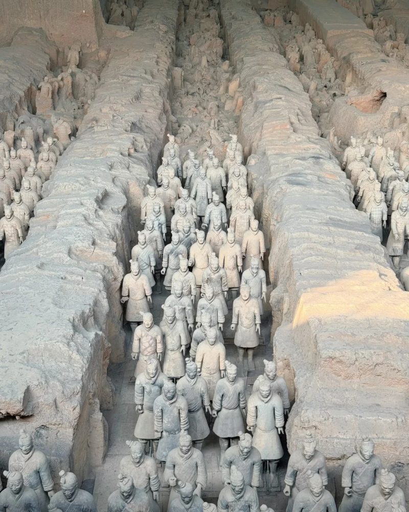 Terracotta Warriors in Xi’an on an 18-day China heritage private tour