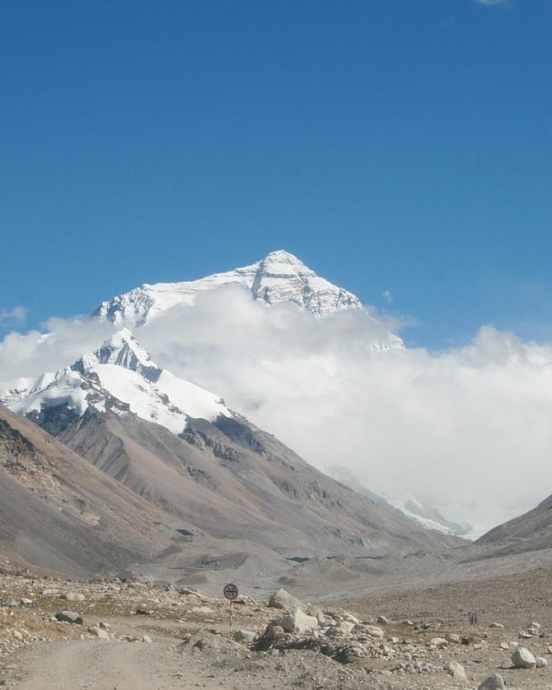 Mount Everest north face in Tibet for a 15-day private Everest and Kailash tour