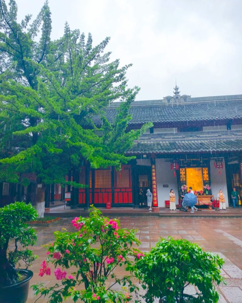 Wenshu Monastery in Chengdu on a private Sichuan culture tour