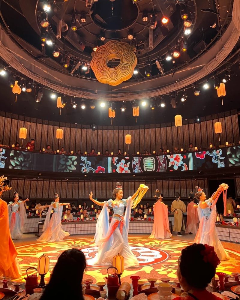 Tang Palace Banquet dance performance in Xi'an