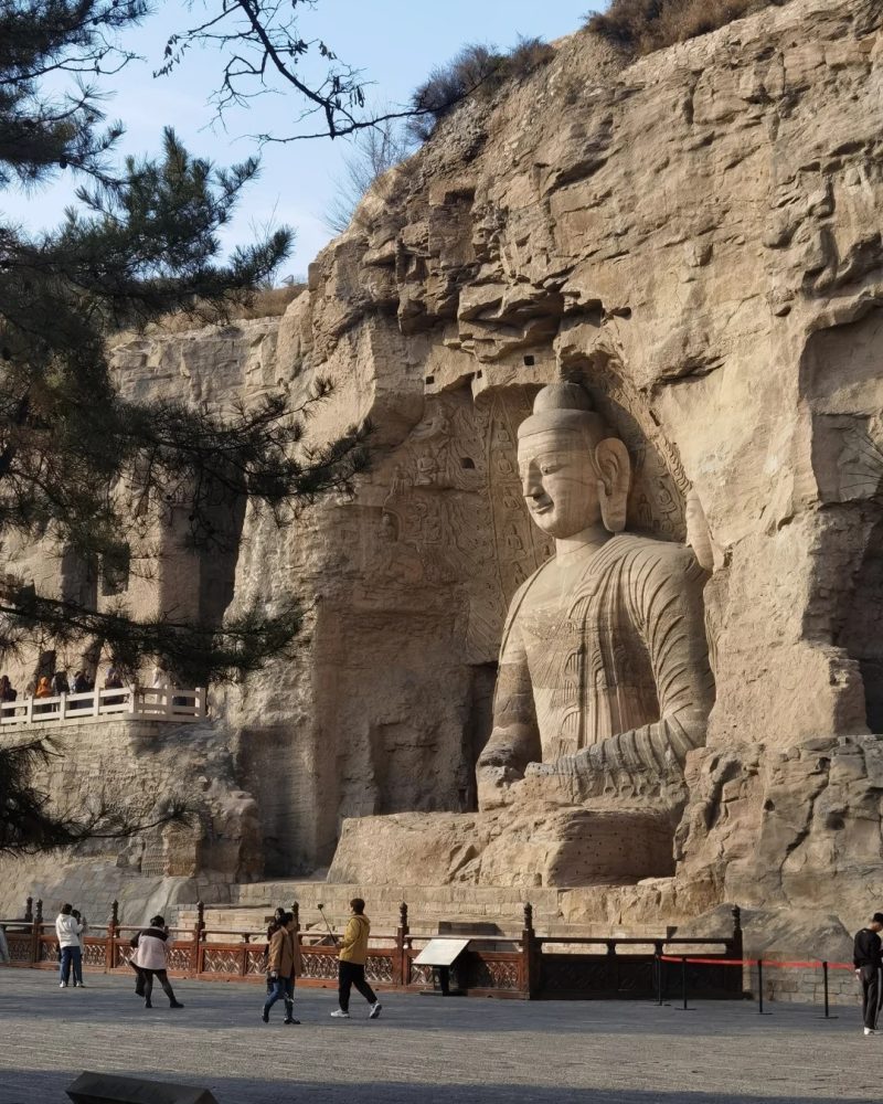 Yungang Grottoes in Datong, Shanxi on an 18-day China heritage tour